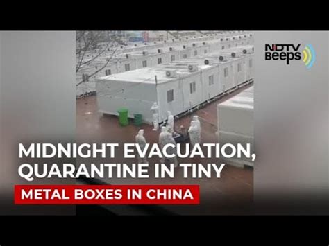 People Forced Quarantine In Tiny Metal Boxes Under China's